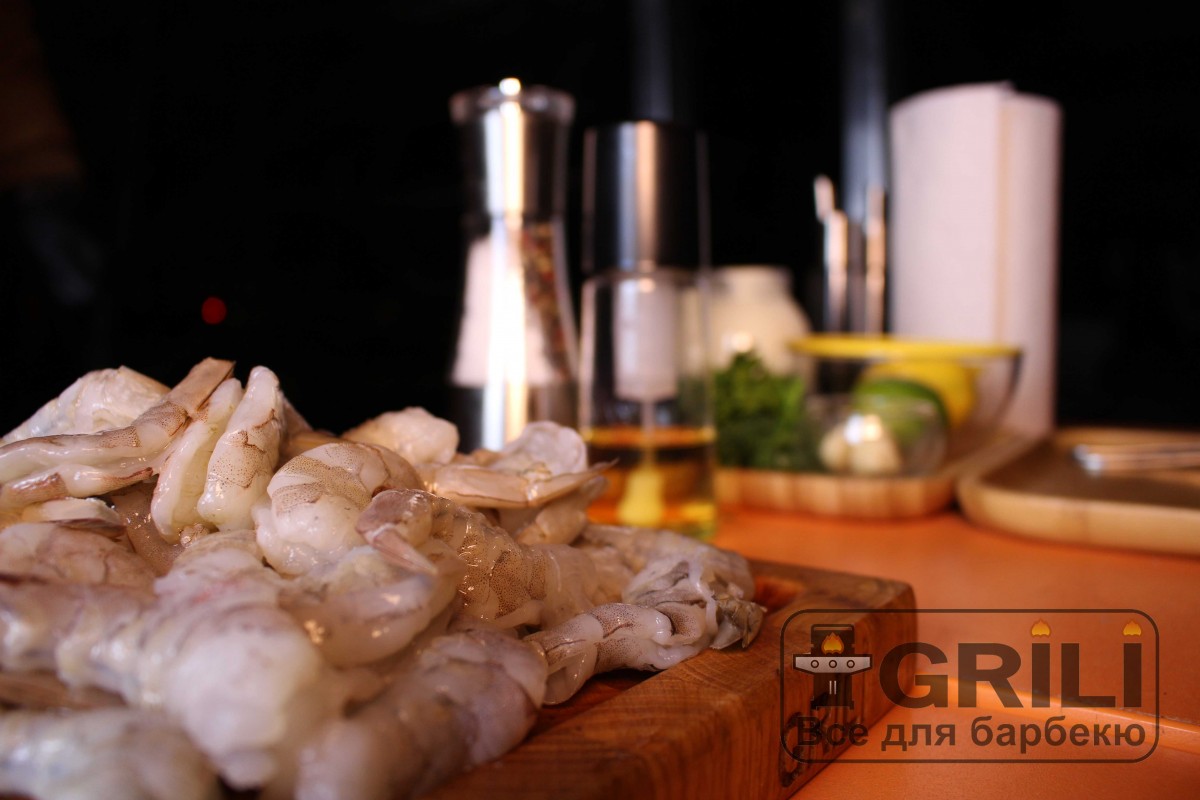 Тигровые креветки без головы 17/21 ТМ GRILLI PR777