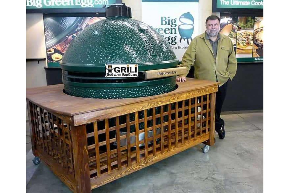 Керамічний вугільний гриль 2XL (XXL) Big Green Egg (AXXLHD / 120939)