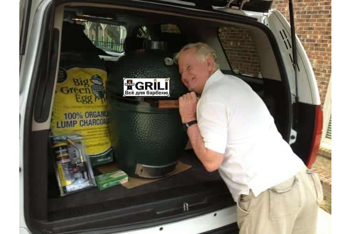 Керамічний вугільний гриль 2XL (XXL) Big Green Egg (AXXLHD / 120939)