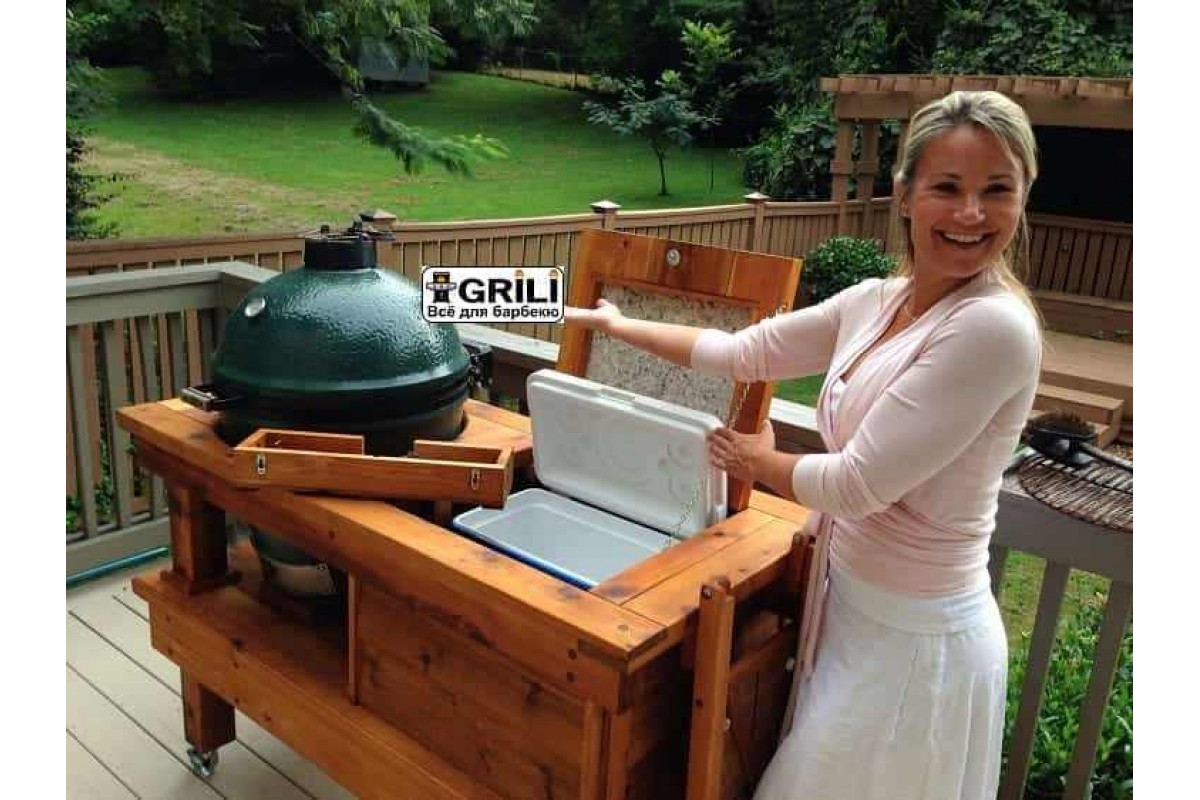 Керамічний вугільний гриль 2XL (XXL) Big Green Egg (AXXLHD / 120939)