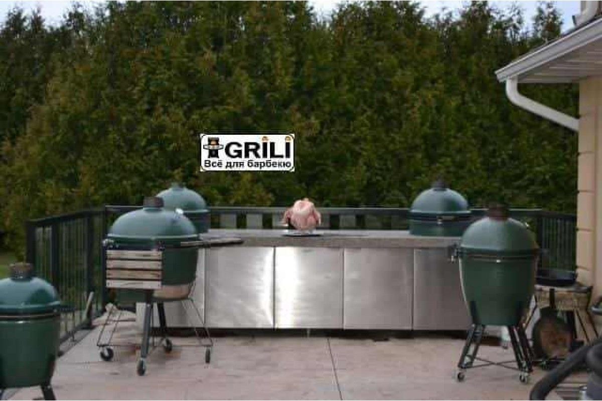 Керамічний вугільний гриль 2XL (XXL) Big Green Egg (AXXLHD / 120939)