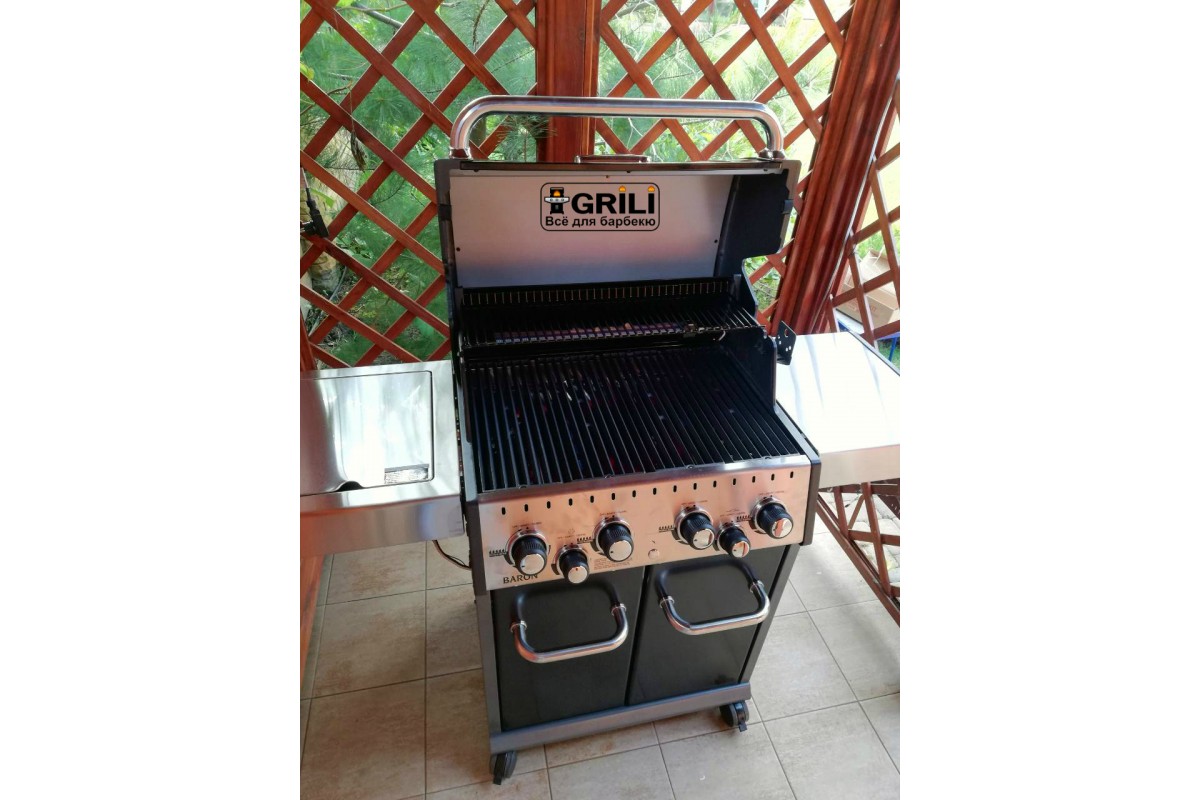 Газовый гриль Baron 490 BLK Broil King 922983