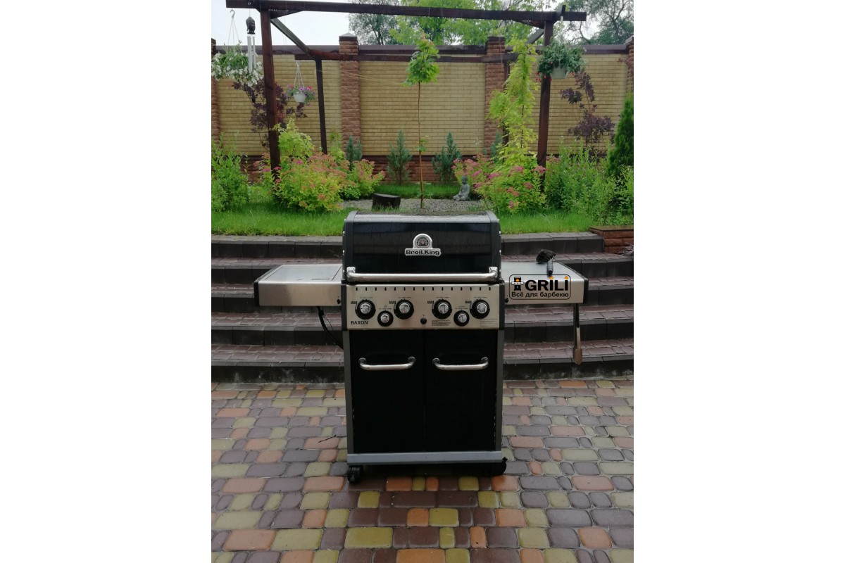 Газовый гриль Baron 490 BLK Broil King 922983