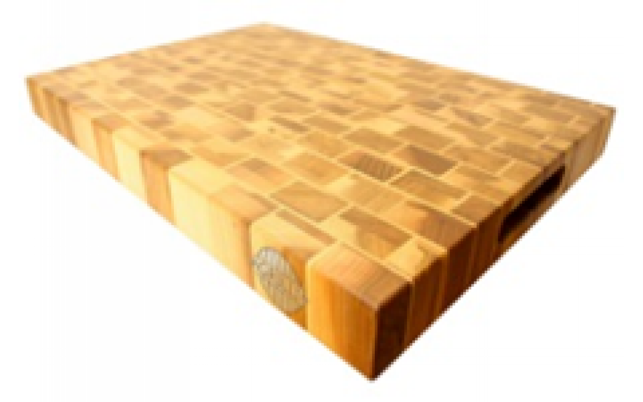 Большая торцевая разделочная доска, стационарная 56*50*3,9см