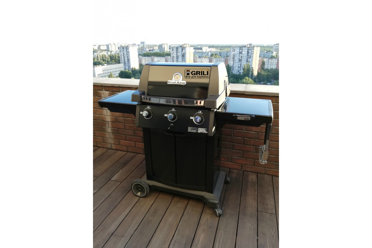 Газовий гриль Signet 320 black Broil King 986453