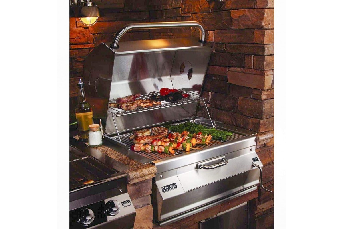 Вбудований вугільний гриль Charcoal Large FireMagic 14-SC01C-A