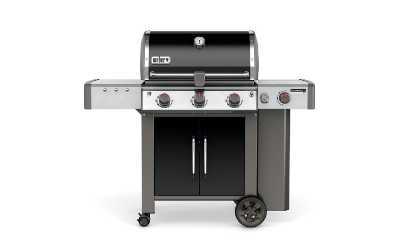 Газовий гриль Weber Genesis II LX E-340 (чорний) 61014175