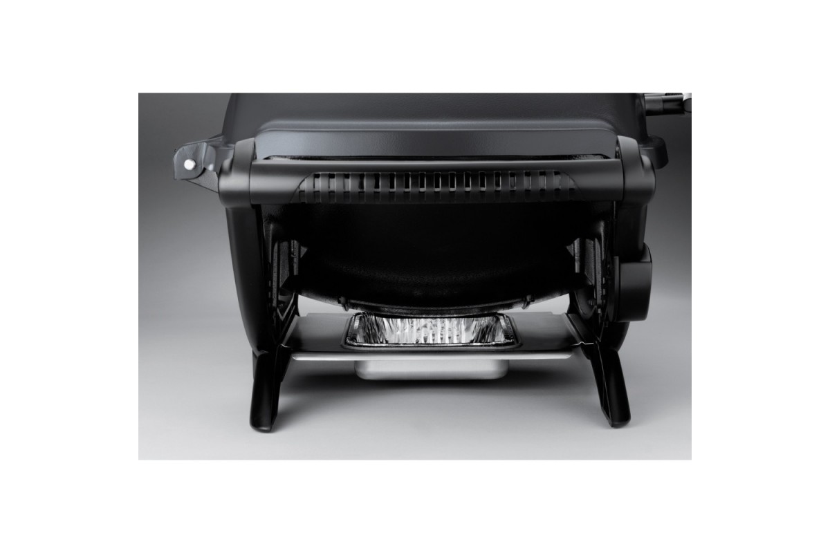 Электрический гриль Weber Q1400 (черный) с подставкой 52020879