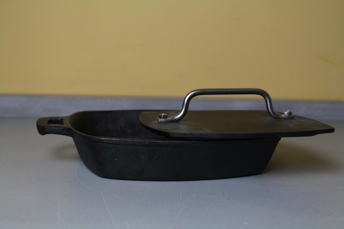 Чугунная сковорода-гриль 24 см. Broil King 91658