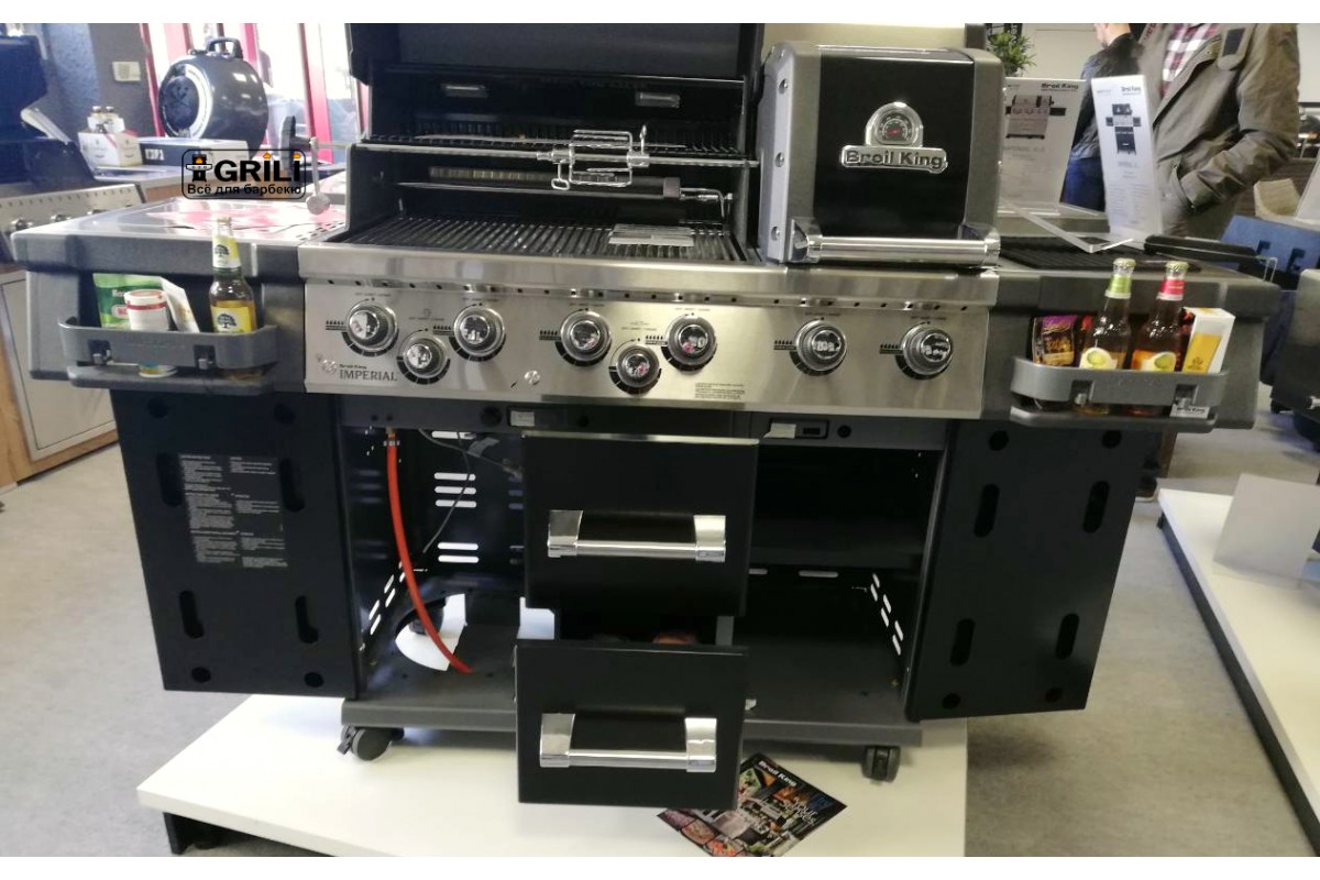 Газовый гриль Imperial XLS LED Black Broil King 957784