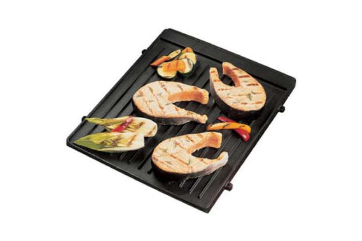 Плита, планча чугунная 26х33x1.2см для грилей PortaChef GEM Broil King 11237