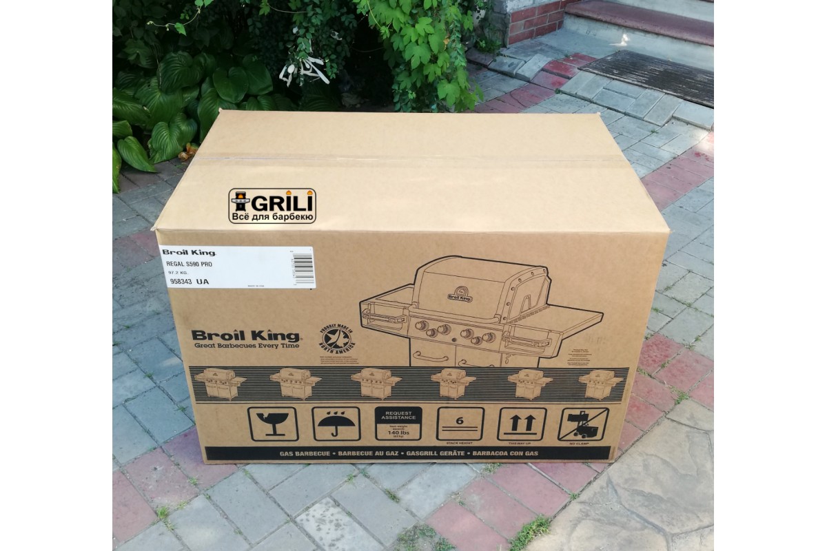 Газовый гриль Regal 590 SS Broil King 958343