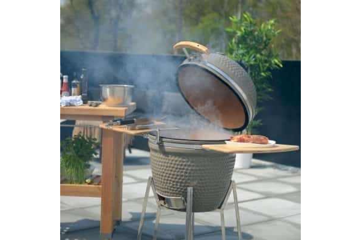 Керамічний вугільний гриль, сірий BergHOFF 2415406