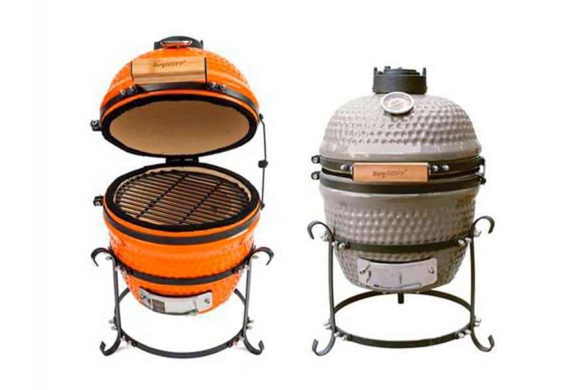 Керамічний вугільний гриль, сірий BergHOFF 2415401