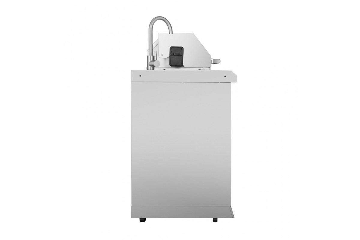 Уличная кухня-барбекю с газовым грилем Admiral, мойкой и холодильником GRILLI 777430