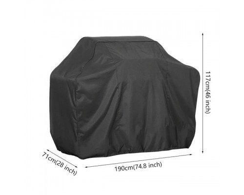 Чехол универсальный для гриля 190x71x117cm GRILLI 10203