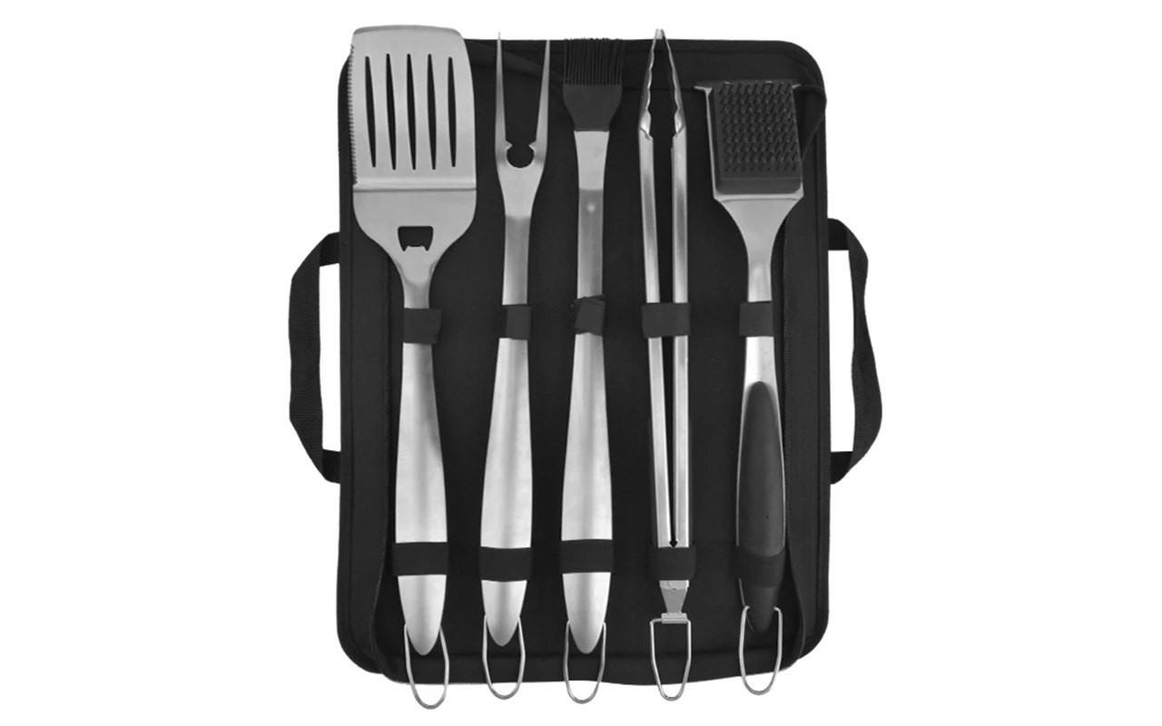 Набор для барбекю 6 предметов нержавеющая сталь GRILLI 700798