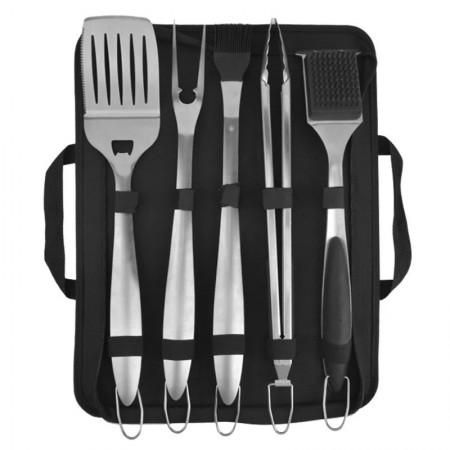 Набор для барбекю 6 предметов нержавеющая сталь GRILLI 700798