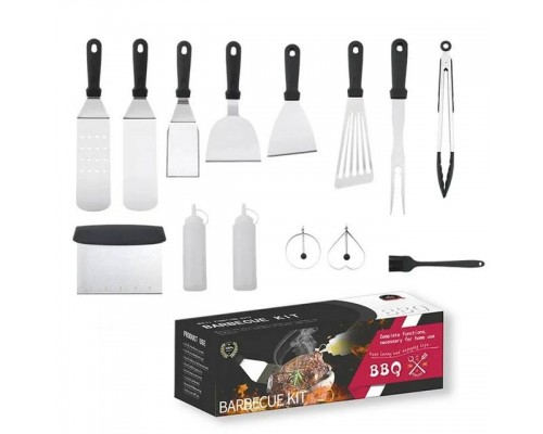 Набор для завтрака 14 предметов из нержавеющей стали GRILLI 777118