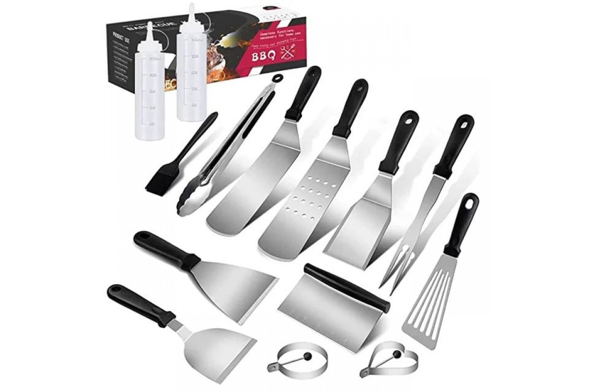 Набор для завтрака 14 предметов из нержавеющей стали GRILLI 777118