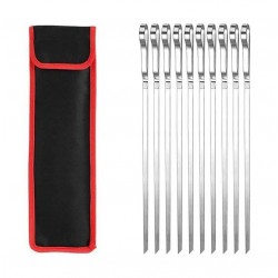 Набор шампуров 10 шт в чехле, нержавеющая сталь GRILLI 777136