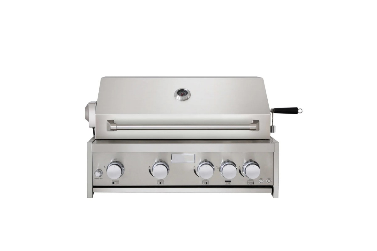 Уличная кухня-барбекю с газовым грилем Kapitan и мойкой GRILLI 777437