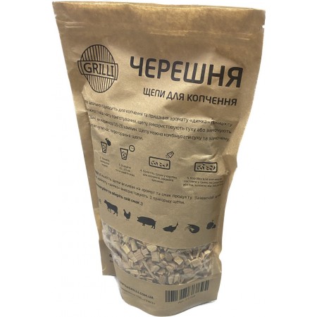 Тріска для гриля з черешні 0,5кг GRILLI 77708