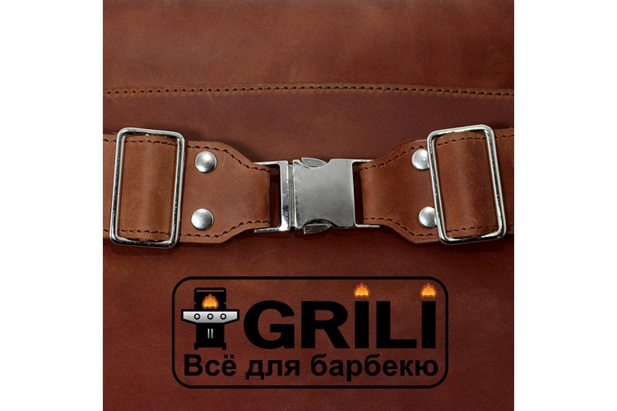 Фартук кожаный XL GRILLI 77726