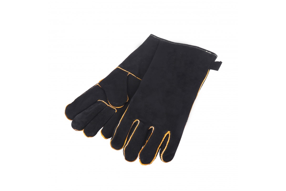 Термостійкі шкіряні рукавички для гриля 2 шт. GRILLI 777702