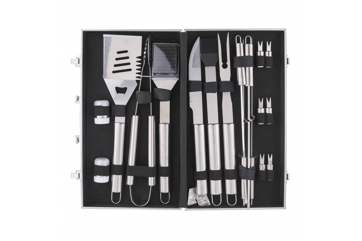 Набор для барбекю 18 предметов GRILLI 777753