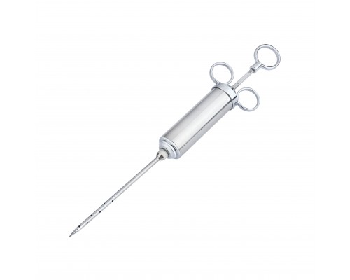 Шприц для маринаду сталевий 2 голки GRILLI 77757