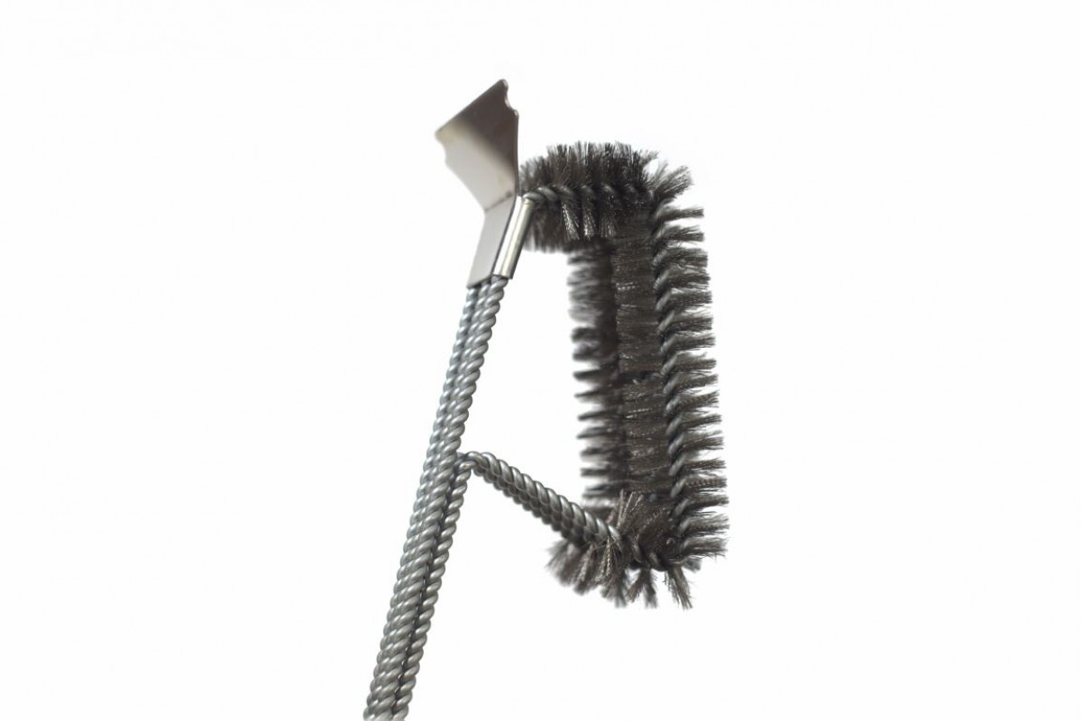 Щітка для гриля Premium 3в1 (щітка+скребок+відкривачка) GRILLI 777720