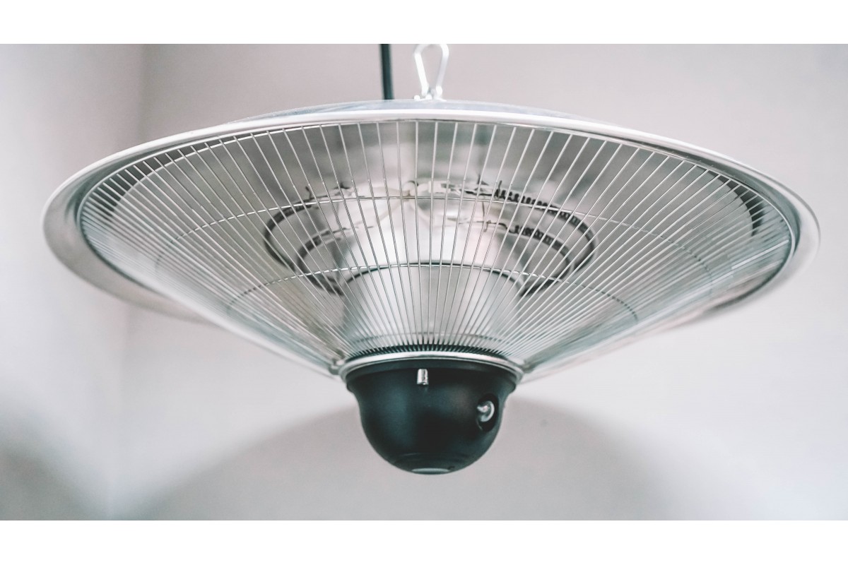 Електричний інфрачервоний обігрівач підвісний з Д/У GRILLI 2500w, 60см 777756