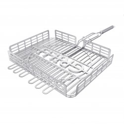 Решетка-гриль для барбекю из пищевой нержавейки 1,5мм 31*26см GRILLI 777766