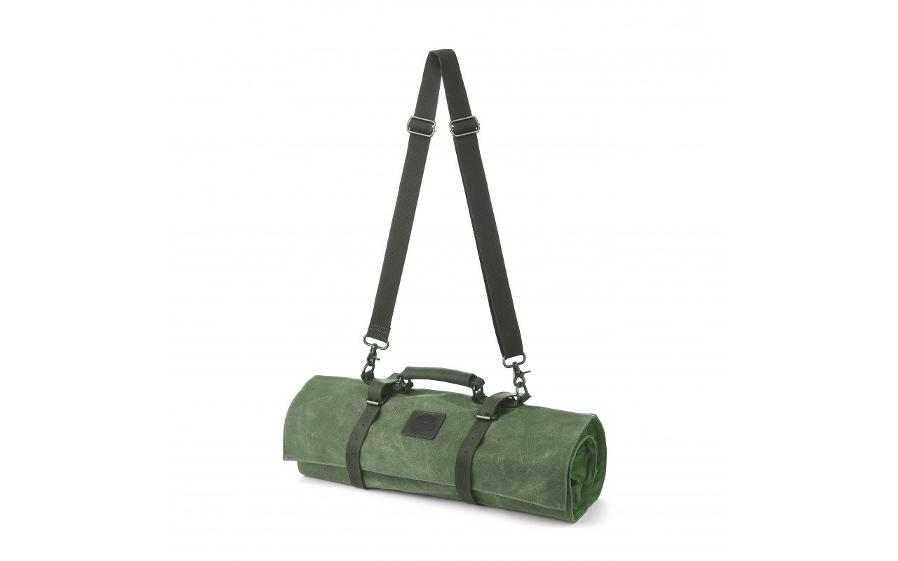 Скрутка органайзер для барбекю инструментов зеленая GRILLI 88801