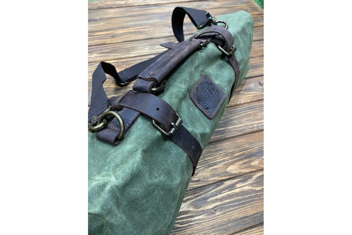 Скрутка органайзер для барбекю инструментов зеленая GRILLI 88801