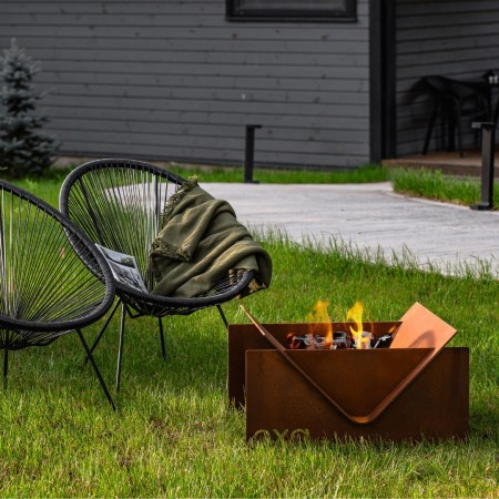Костровая чаша OXA Corner CorTen 30010132