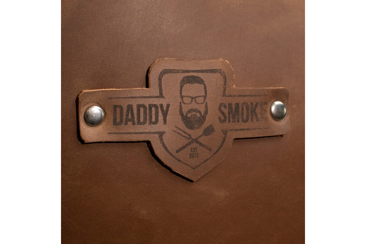 Шкіряний фартух світло-коричневий  Daddy Smoke 30030037