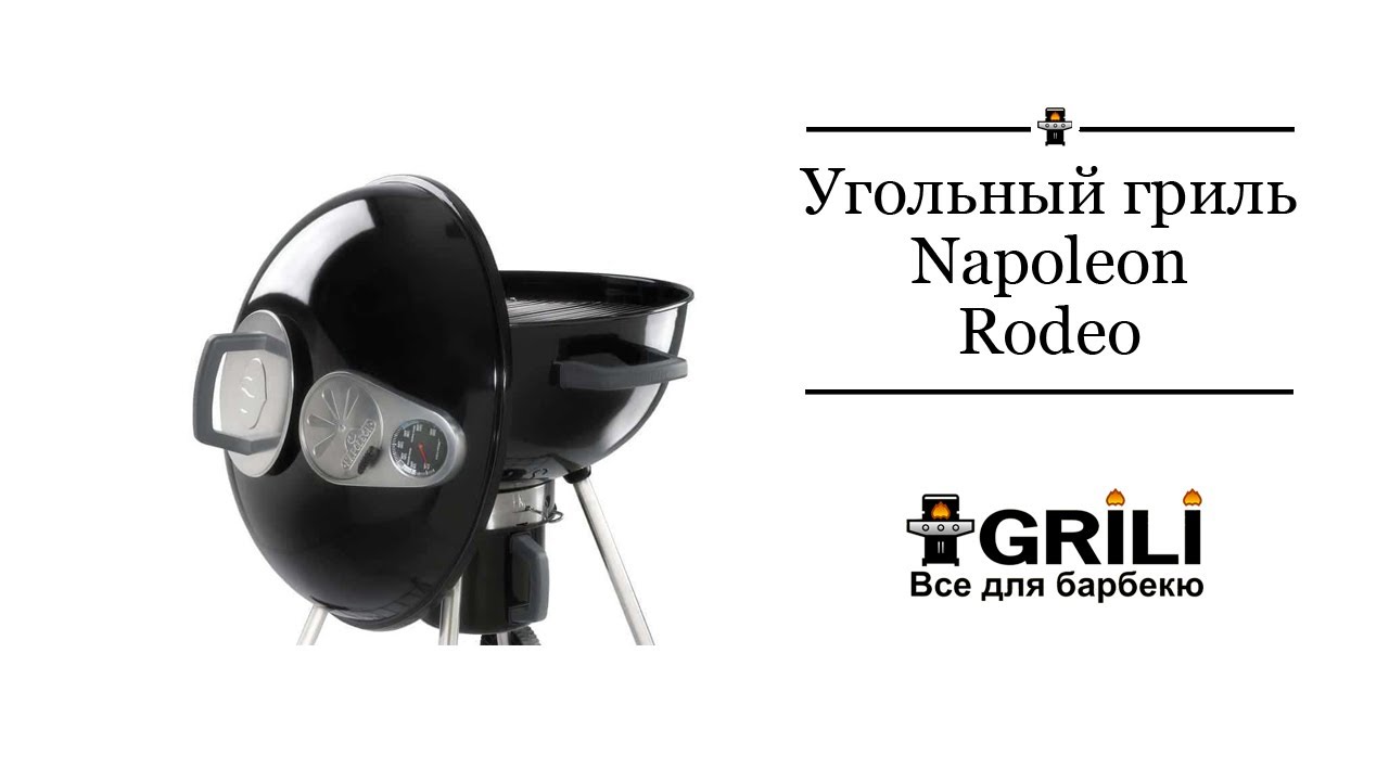 Вугільний гриль 57 см Napoleon Rodeo NK22K-LEG-2 (NK22CK-L-1)